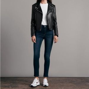 ARITZIA RAG & BONE WOMENS DENIM BLUE SKINNY JEANS SIZE 27 X 30 W1502K520